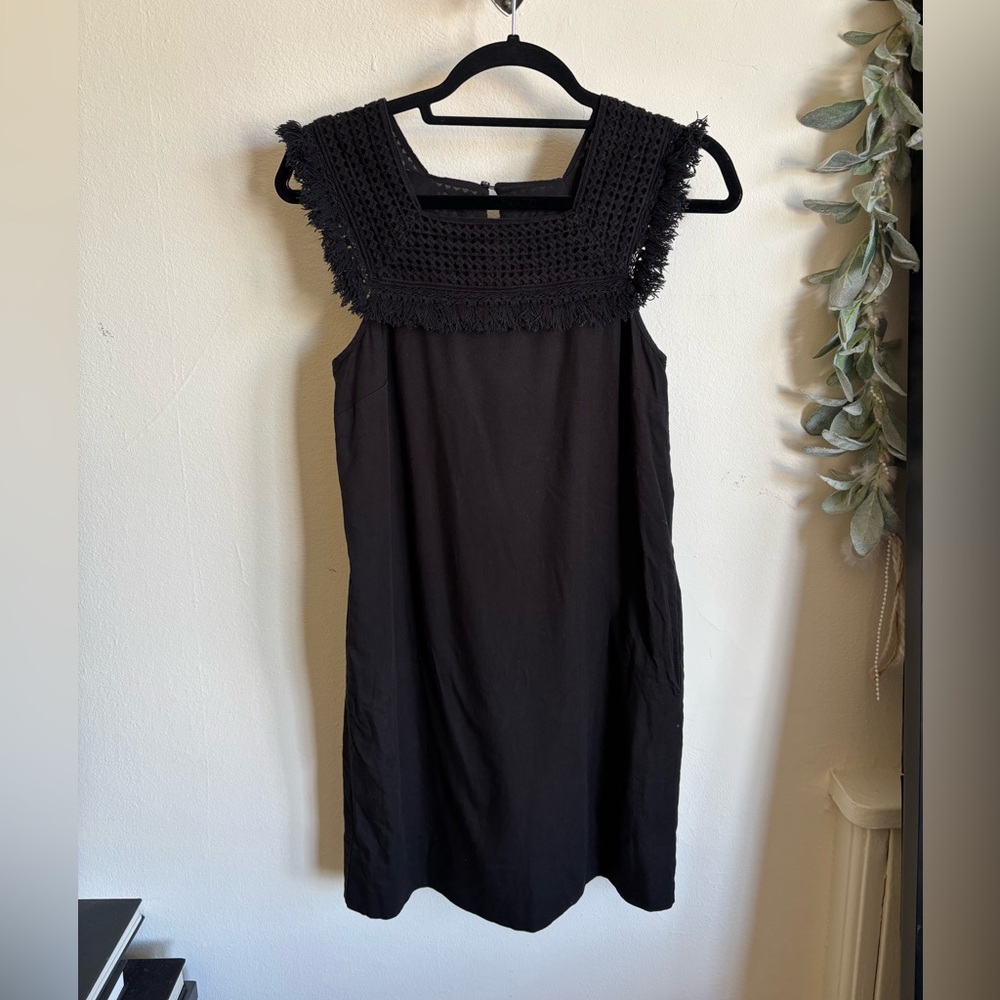Black mini sundress